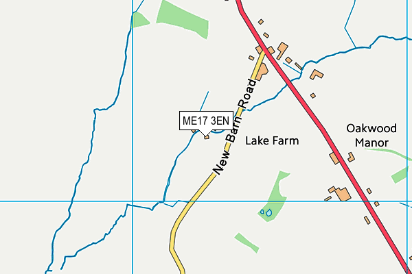 ME17 3EN map - OS VectorMap District (Ordnance Survey) ME17 3EN map - OS VectorMap District (Ordnance Survey)