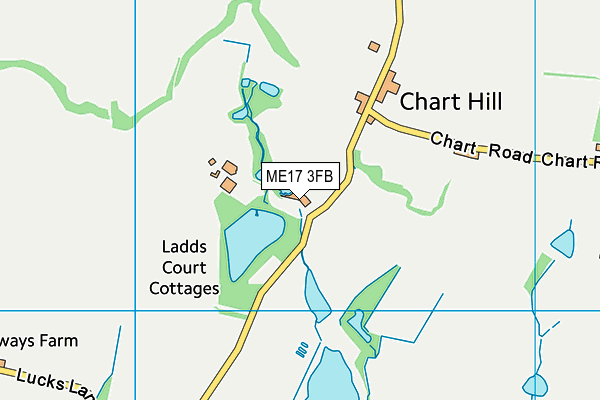ME17 3FB map - OS VectorMap District (Ordnance Survey) ME17 3FB map - OS VectorMap District (Ordnance Survey)