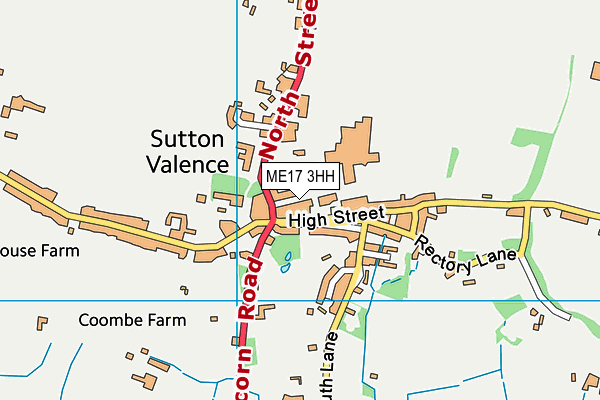 ME17 3HH map - OS VectorMap District (Ordnance Survey) ME17 3HH map - OS VectorMap District (Ordnance Survey)
