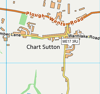 ME17 3RJ map - OS VectorMap District (Ordnance Survey) ME17 3RJ map - OS VectorMap District (Ordnance Survey)