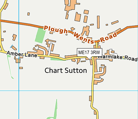 ME17 3RW map - OS VectorMap District (Ordnance Survey) ME17 3RW map - OS VectorMap District (Ordnance Survey)