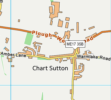 ME17 3SB map - OS VectorMap District (Ordnance Survey) ME17 3SB map - OS VectorMap District (Ordnance Survey)
