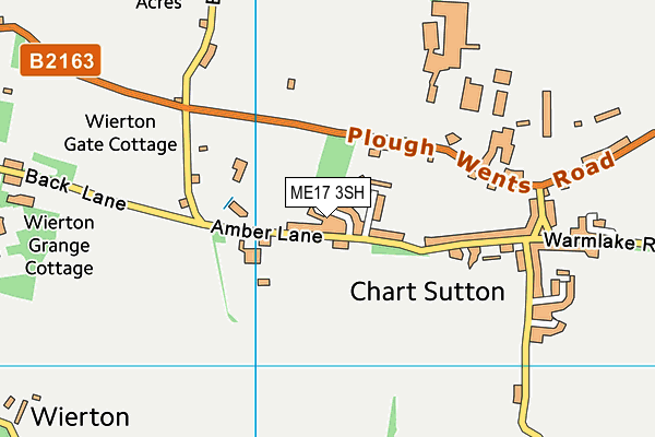 ME17 3SH map - OS VectorMap District (Ordnance Survey) ME17 3SH map - OS VectorMap District (Ordnance Survey)