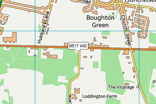 ME17 4AD map - OS VectorMap District (Ordnance Survey) ME17 4AD map - OS VectorMap District (Ordnance Survey)