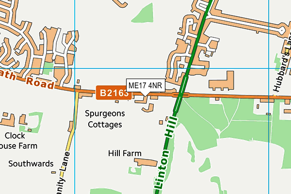 ME17 4NR map - OS VectorMap District (Ordnance Survey)