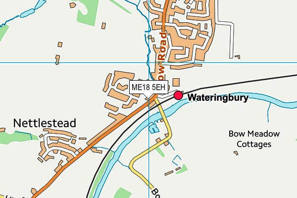 ME18 5EH map - OS VectorMap District (Ordnance Survey) ME18 5EH map - OS VectorMap District (Ordnance Survey)