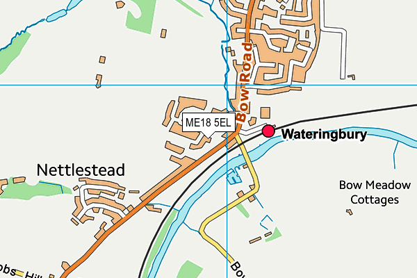 ME18 5EL map - OS VectorMap District (Ordnance Survey) ME18 5EL map - OS VectorMap District (Ordnance Survey)
