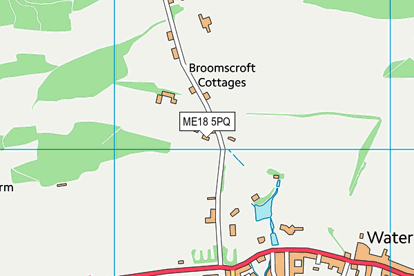 ME18 5PQ map - OS VectorMap District (Ordnance Survey) ME18 5PQ map - OS VectorMap District (Ordnance Survey)