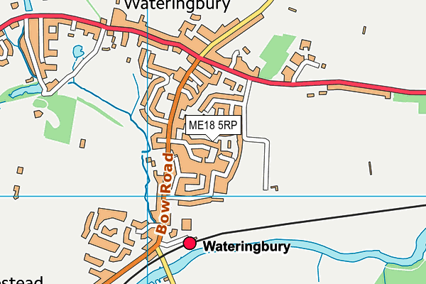 ME18 5RP map - OS VectorMap District (Ordnance Survey) ME18 5RP map - OS VectorMap District (Ordnance Survey)