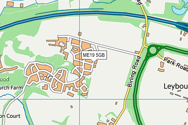 ME19 5GB map - OS VectorMap District (Ordnance Survey) ME19 5GB map - OS VectorMap District (Ordnance Survey)