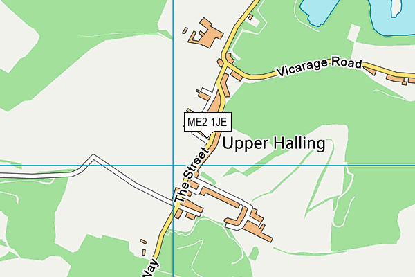 ME2 1JE map - OS VectorMap District (Ordnance Survey) ME2 1JE map - OS VectorMap District (Ordnance Survey)