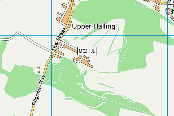 ME2 1JL map - OS VectorMap District (Ordnance Survey) ME2 1JL map - OS VectorMap District (Ordnance Survey)