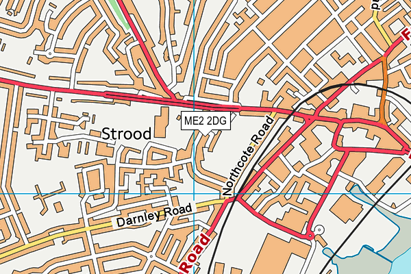 ME2 2DG map - OS VectorMap District (Ordnance Survey) ME2 2DG map - OS VectorMap District (Ordnance Survey)