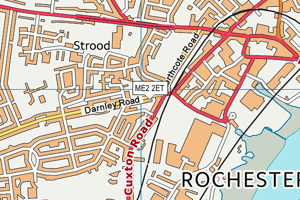ME2 2ET map - OS VectorMap District (Ordnance Survey)