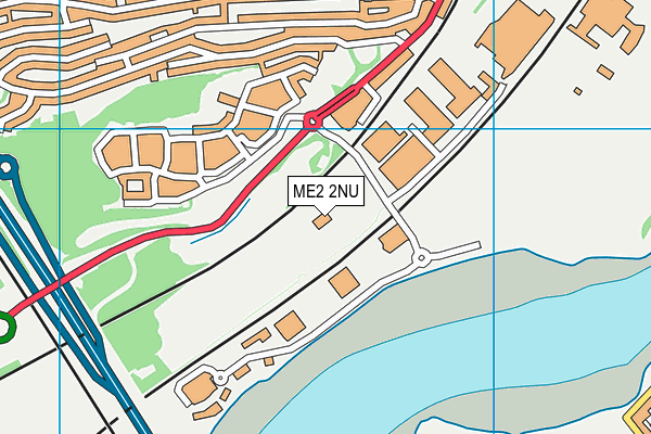 ME2 2NU map - OS VectorMap District (Ordnance Survey) ME2 2NU map - OS VectorMap District (Ordnance Survey)