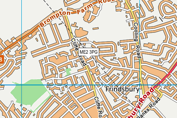 ME2 3PG map - OS VectorMap District (Ordnance Survey) ME2 3PG map - OS VectorMap District (Ordnance Survey)