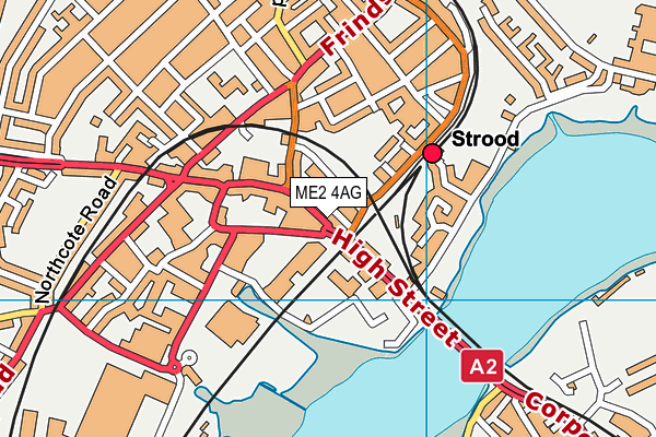 ME2 4AG map - OS VectorMap District (Ordnance Survey) ME2 4AG map - OS VectorMap District (Ordnance Survey)
