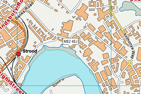 ME2 4EJ map - OS VectorMap District (Ordnance Survey) ME2 4EJ map - OS VectorMap District (Ordnance Survey)