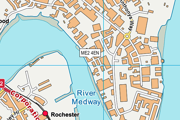 ME2 4EN map - OS VectorMap District (Ordnance Survey) ME2 4EN map - OS VectorMap District (Ordnance Survey)