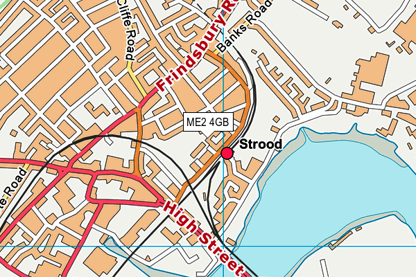 ME2 4GB map - OS VectorMap District (Ordnance Survey)