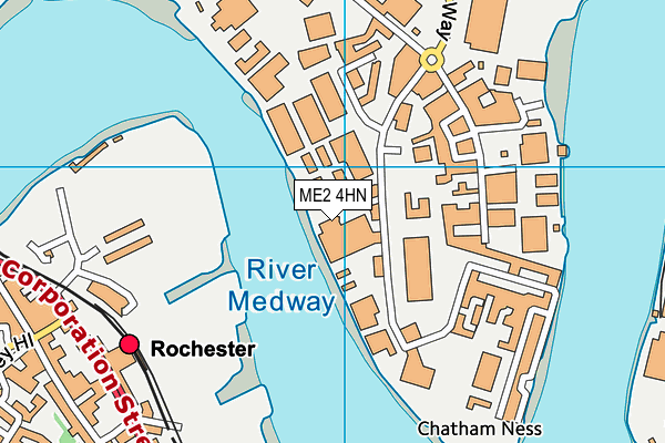 ME2 4HN map - OS VectorMap District (Ordnance Survey) ME2 4HN map - OS VectorMap District (Ordnance Survey)