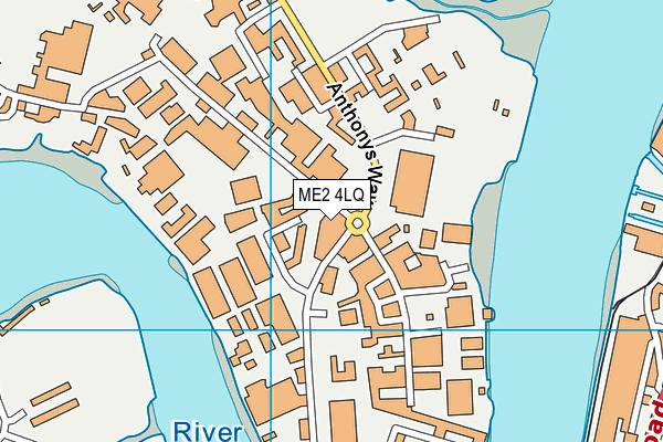 ME2 4LQ map - OS VectorMap District (Ordnance Survey) ME2 4LQ map - OS VectorMap District (Ordnance Survey)
