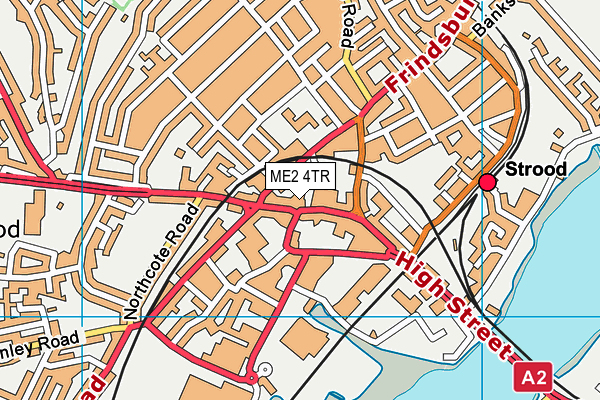 ME2 4TR map - OS VectorMap District (Ordnance Survey) ME2 4TR map - OS VectorMap District (Ordnance Survey)