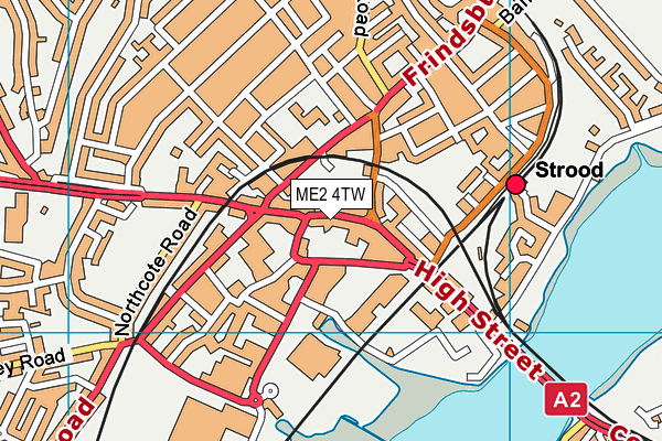ME2 4TW map - OS VectorMap District (Ordnance Survey) ME2 4TW map - OS VectorMap District (Ordnance Survey)