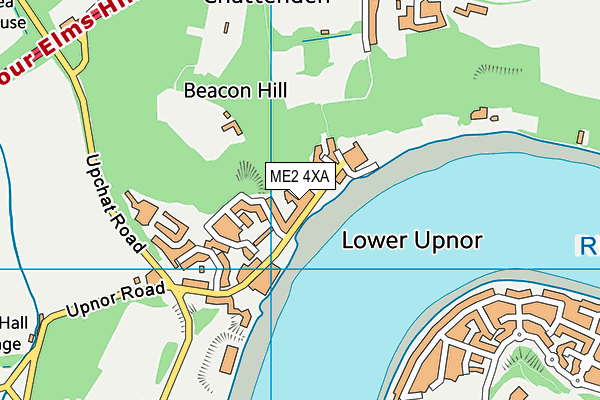 ME2 4XA map - OS VectorMap District (Ordnance Survey) ME2 4XA map - OS VectorMap District (Ordnance Survey)