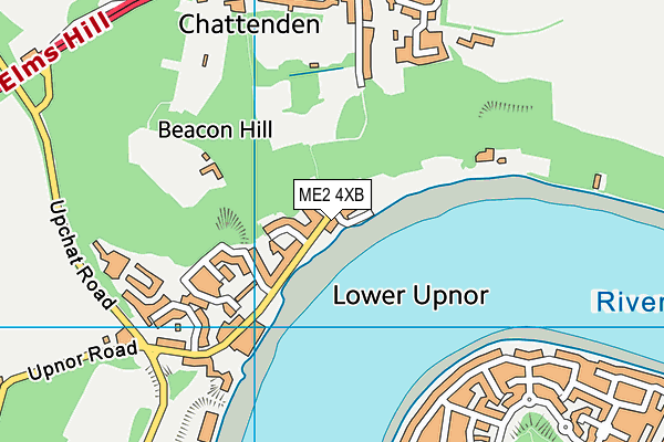 ME2 4XB map - OS VectorMap District (Ordnance Survey) ME2 4XB map - OS VectorMap District (Ordnance Survey)