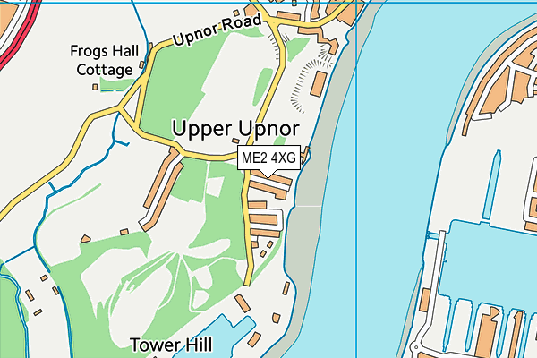 ME2 4XG map - OS VectorMap District (Ordnance Survey) ME2 4XG map - OS VectorMap District (Ordnance Survey)