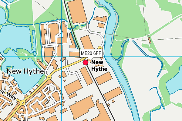 ME20 6FF map - OS VectorMap District (Ordnance Survey) ME20 6FF map - OS VectorMap District (Ordnance Survey)