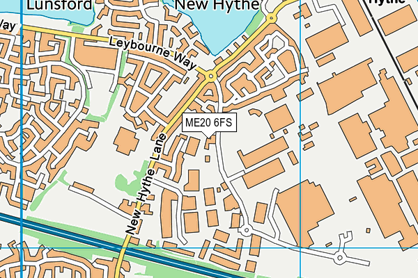 ME20 6FS map - OS VectorMap District (Ordnance Survey) ME20 6FS map - OS VectorMap District (Ordnance Survey)