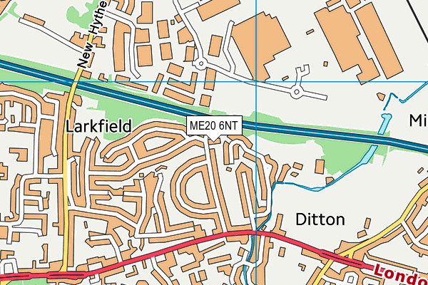 ME20 6NT map - OS VectorMap District (Ordnance Survey) ME20 6NT map - OS VectorMap District (Ordnance Survey)