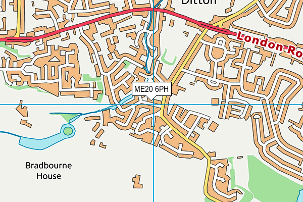 ME20 6PH map - OS VectorMap District (Ordnance Survey) ME20 6PH map - OS VectorMap District (Ordnance Survey)