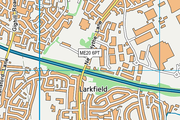 ME20 6PT map - OS VectorMap District (Ordnance Survey) ME20 6PT map - OS VectorMap District (Ordnance Survey)