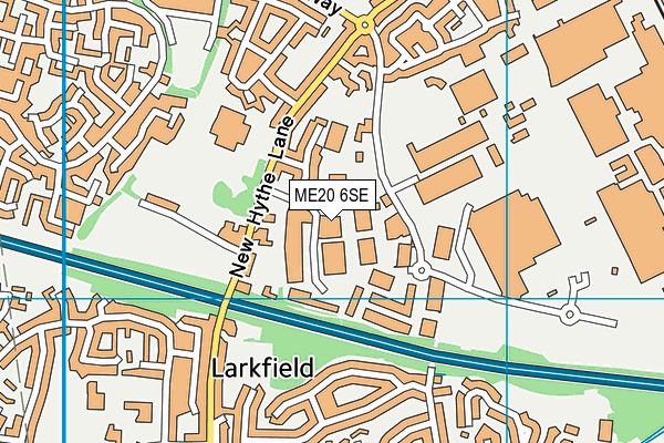 ME20 6SE map - OS VectorMap District (Ordnance Survey) ME20 6SE map - OS VectorMap District (Ordnance Survey)