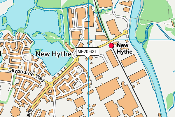 ME20 6XT map - OS VectorMap District (Ordnance Survey) ME20 6XT map - OS VectorMap District (Ordnance Survey)