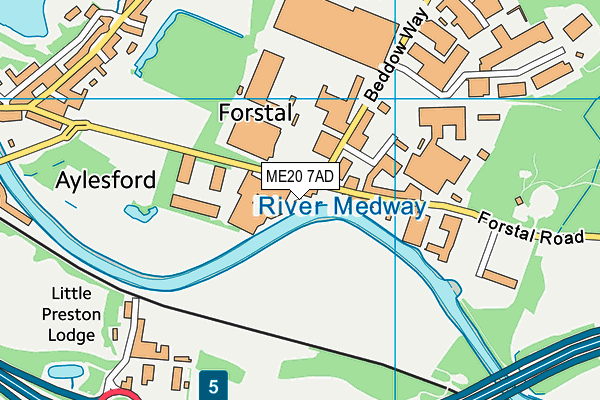 ME20 7AD map - OS VectorMap District (Ordnance Survey) ME20 7AD map - OS VectorMap District (Ordnance Survey)