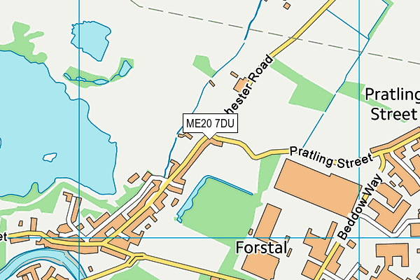ME20 7DU map - OS VectorMap District (Ordnance Survey) ME20 7DU map - OS VectorMap District (Ordnance Survey)
