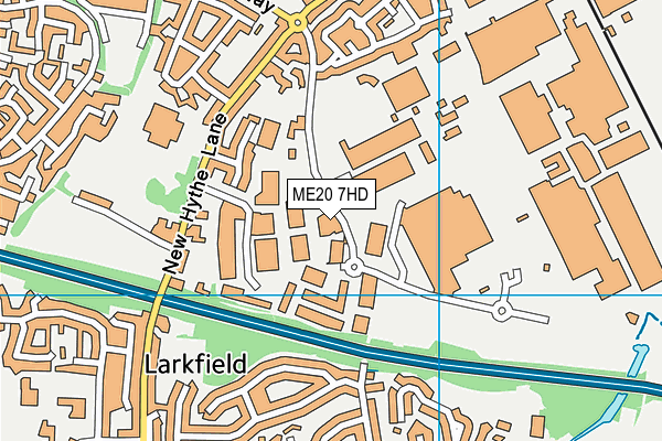 ME20 7HD map - OS VectorMap District (Ordnance Survey) ME20 7HD map - OS VectorMap District (Ordnance Survey)