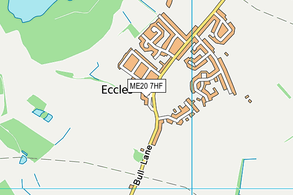 ME20 7HF map - OS VectorMap District (Ordnance Survey) ME20 7HF map - OS VectorMap District (Ordnance Survey)