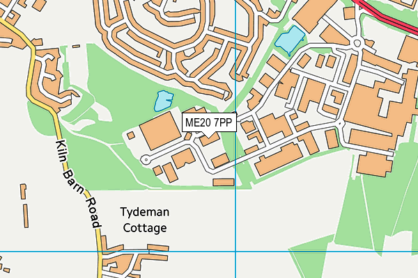 ME20 7PP map - OS VectorMap District (Ordnance Survey) ME20 7PP map - OS VectorMap District (Ordnance Survey)