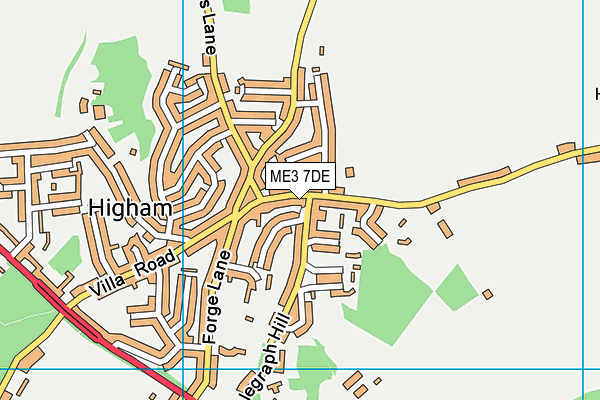 ME3 7DE map - OS VectorMap District (Ordnance Survey) ME3 7DE map - OS VectorMap District (Ordnance Survey)