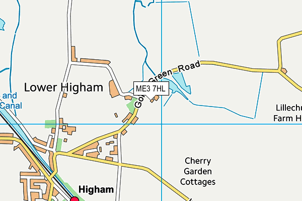 ME3 7HL map - OS VectorMap District (Ordnance Survey) ME3 7HL map - OS VectorMap District (Ordnance Survey)