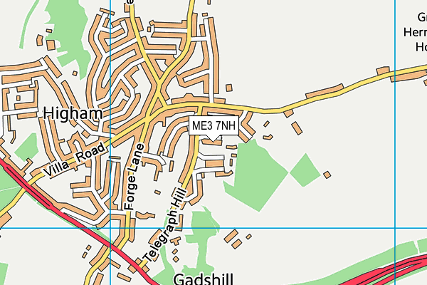 ME3 7NH map - OS VectorMap District (Ordnance Survey) ME3 7NH map - OS VectorMap District (Ordnance Survey)