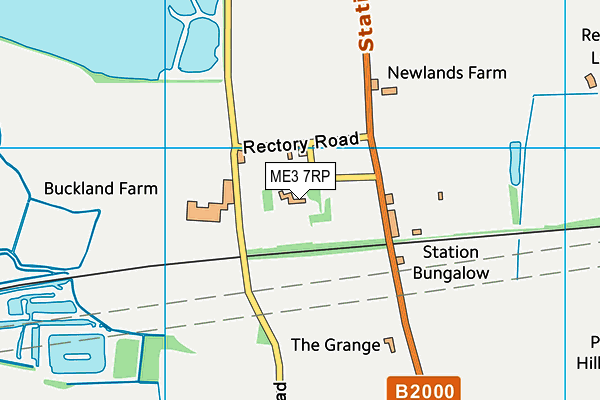 ME3 7RP map - OS VectorMap District (Ordnance Survey) ME3 7RP map - OS VectorMap District (Ordnance Survey)