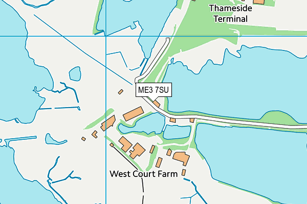 ME3 7SU map - OS VectorMap District (Ordnance Survey) ME3 7SU map - OS VectorMap District (Ordnance Survey)