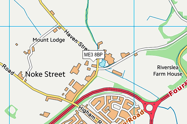 ME3 8BP map - OS VectorMap District (Ordnance Survey) ME3 8BP map - OS VectorMap District (Ordnance Survey)