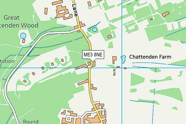 ME3 8NE map - OS VectorMap District (Ordnance Survey) ME3 8NE map - OS VectorMap District (Ordnance Survey)